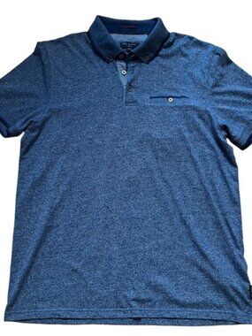Ted Baker Blue Men Polo Shirt Size XL